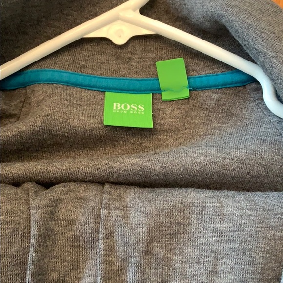 Men’s grey Boss tracksuit - Picture 3 of 6